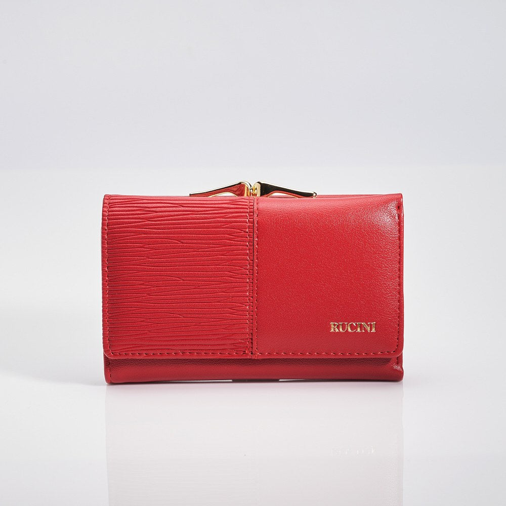 RUCINI Ladies Short Tri-Fold Wallet RLWL-LW031