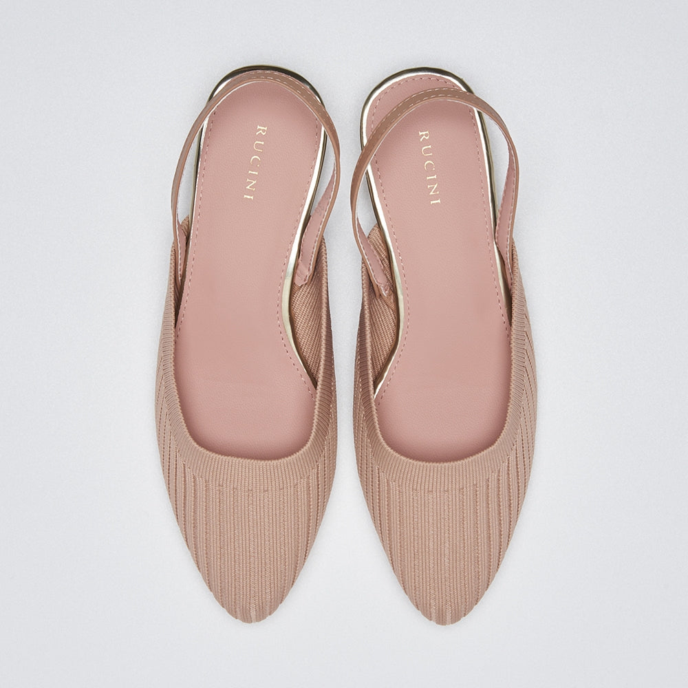 RUCINI Ladies Slide On Low Heels RLSH-LS7043