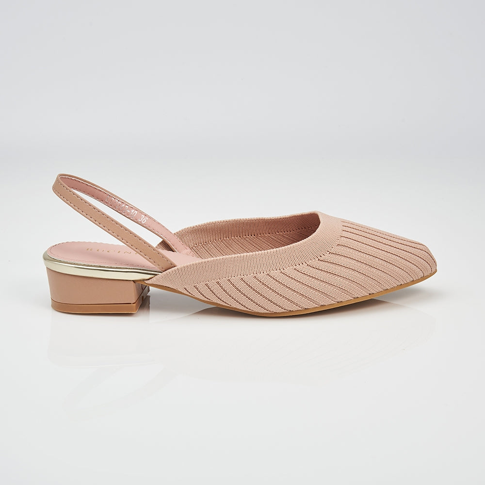 RUCINI Ladies Slide On Low Heels RLSH-LS7043