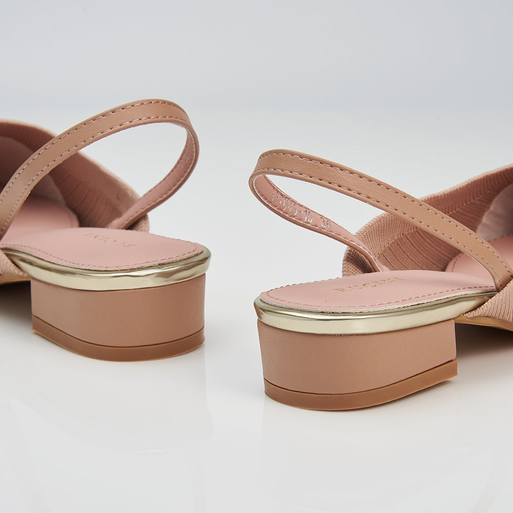RUCINI Ladies Slide On Low Heels RLSH-LS7043