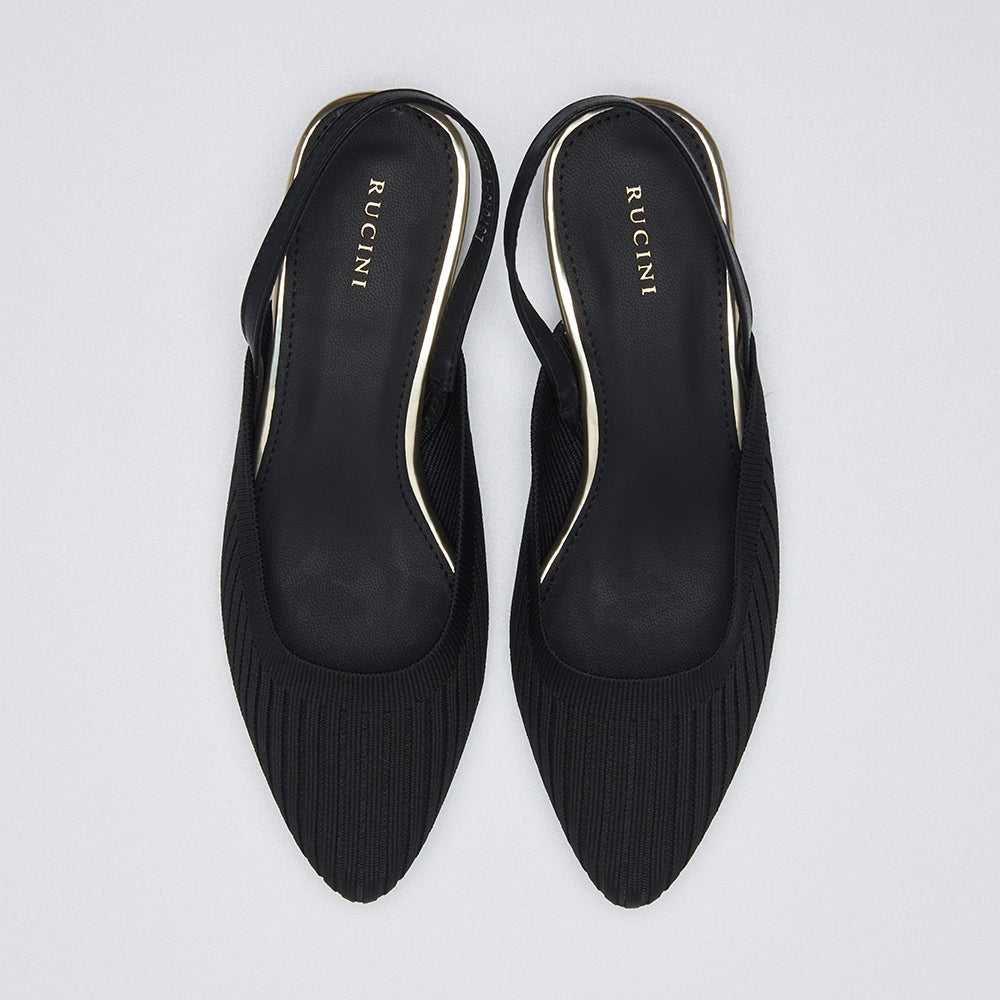 RUCINI Ladies Slide On Low Heels RLSH-LS7043