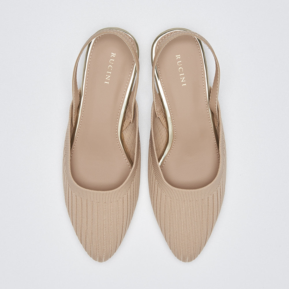 RUCINI Ladies Slide On Low Heels RLSH-LS7043