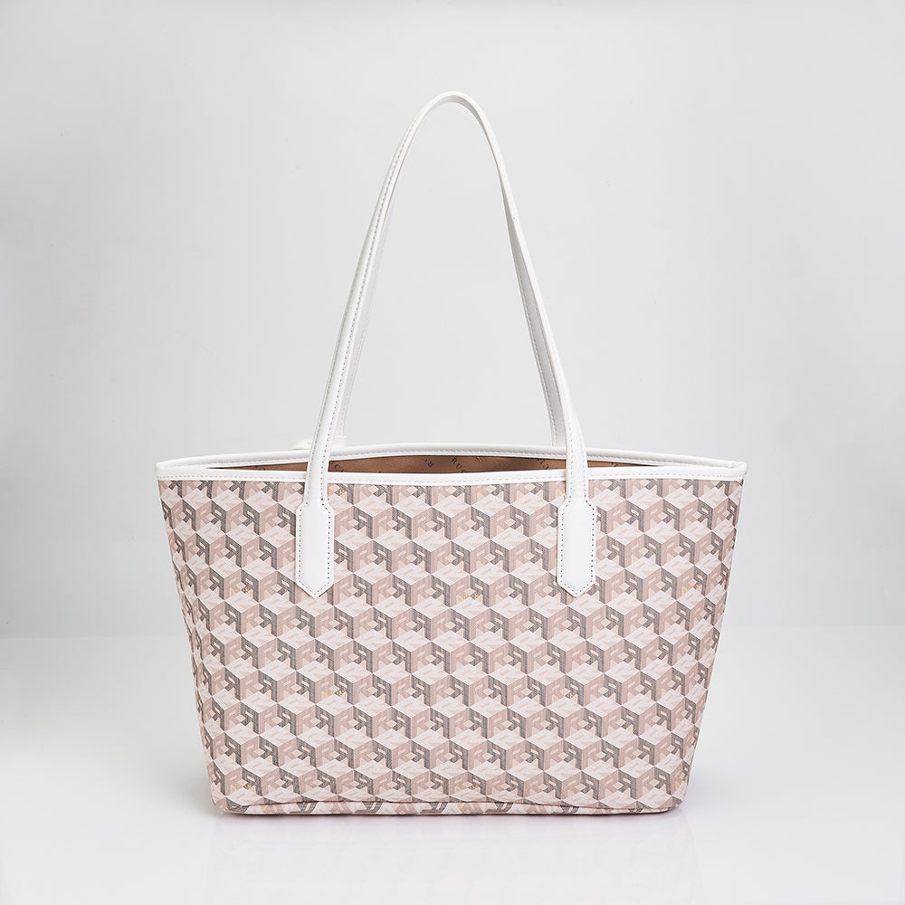 RUCINI Ladies Classic Monogram 2-in-1 Tote Bag Set RHC-HB1176