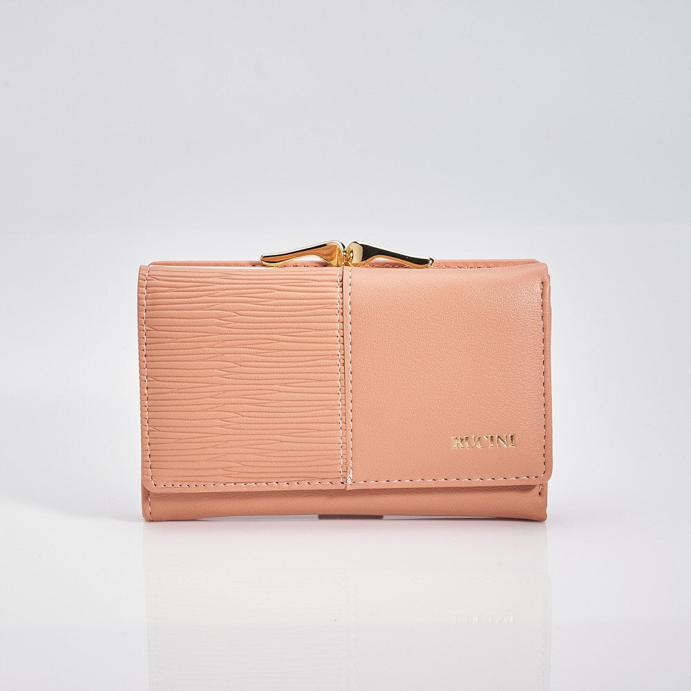 RUCINI Ladies Short Tri-Fold Wallet RLWL-LW031