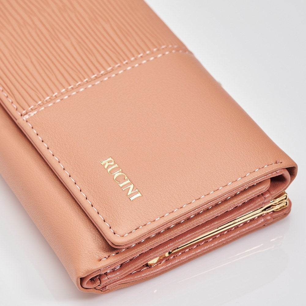RUCINI Ladies Short Tri-Fold Wallet RLWL-LW031