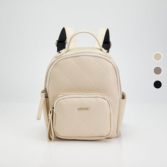 RUCINI Ladies Ivory Backpack RHB-HB1165