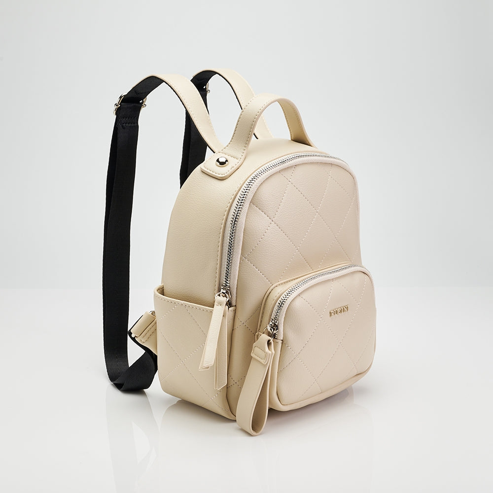 RUCINI Ladies Ivory Backpack RHB-HB1165